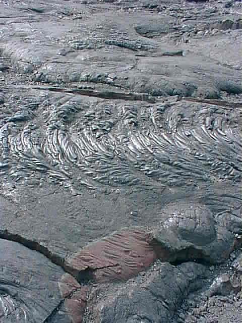 lava often cools quickly in strange formations