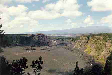 old volcano crater